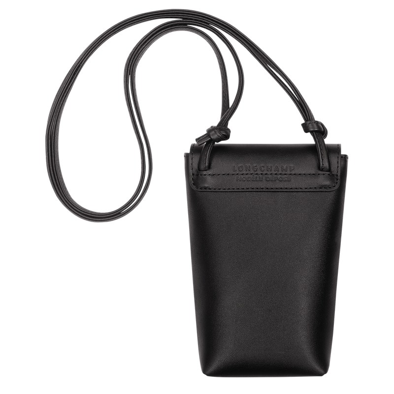 Longchamp Le Pliage Xtra Phone Case With Leather Lace Negras | FW9312706