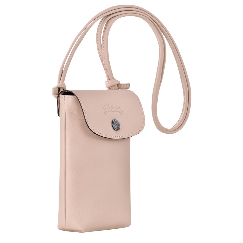 Longchamp Le Pliage Xtra Phone Case With Leather Lace Nude | ZT6783950