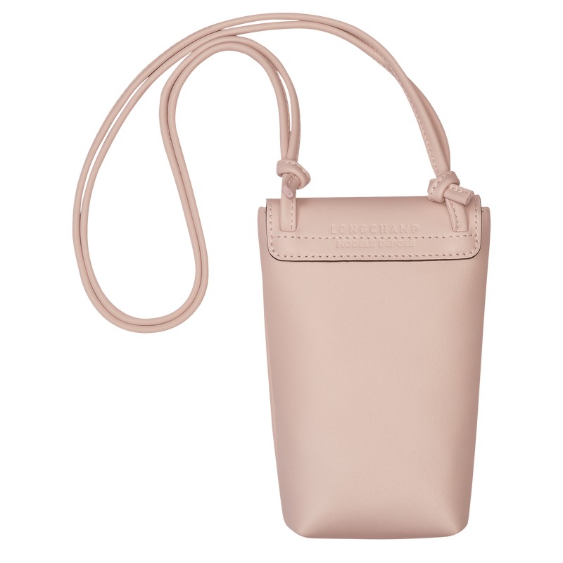 Longchamp Le Pliage Xtra Phone Case With Leather Lace Nude | ZT6783950