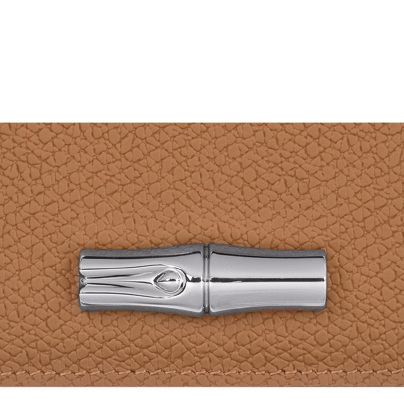 Longchamp Le Roseau Card Holder Natural | JI9263015