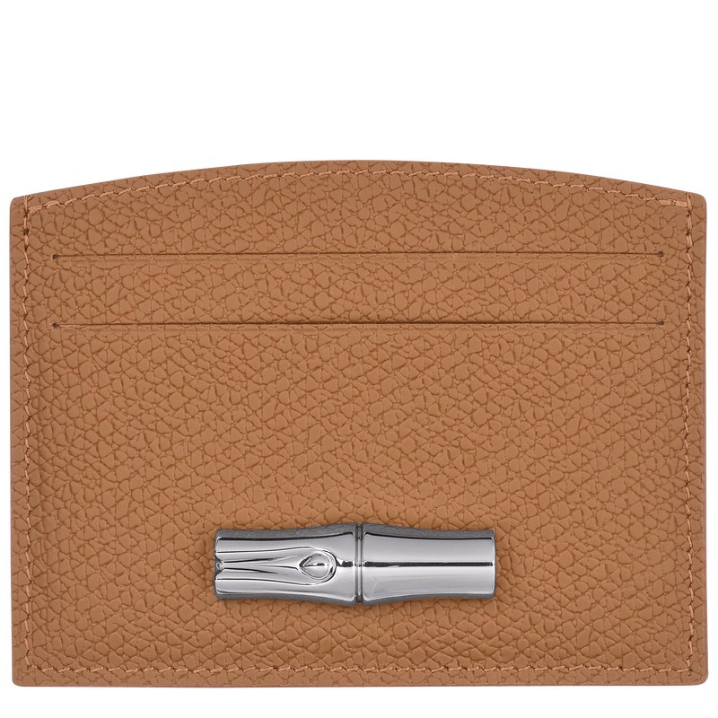 Longchamp Le Roseau Card Holder Natural | JI9263015