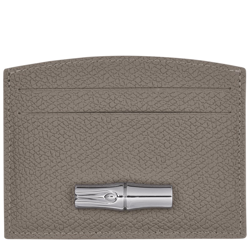 Longchamp Le Roseau Card Holder Turtledove | GJ5076134