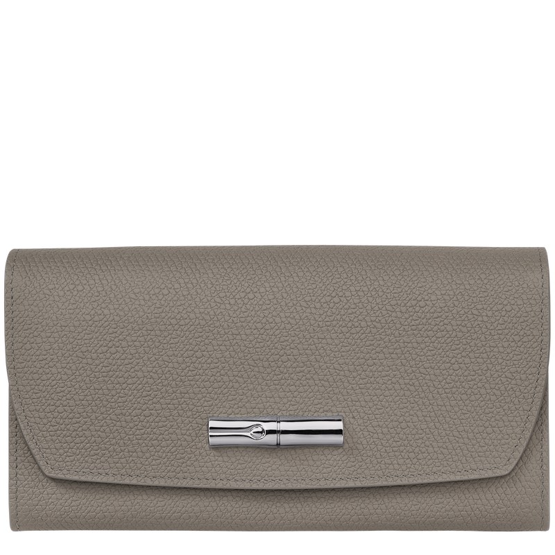 Longchamp Le Roseau Continental Wallet Turtledove | AK1364728