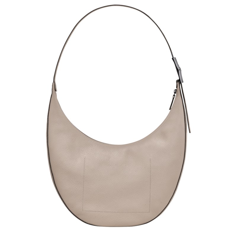 Longchamp Le Roseau Essential L Crossbody Bag Clay | ZB5967402