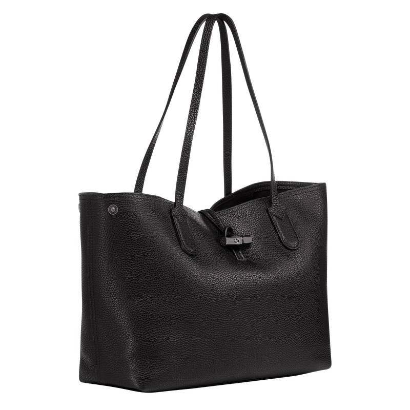 Longchamp Le Roseau Essential L Tote Bag Negras | RI1893460