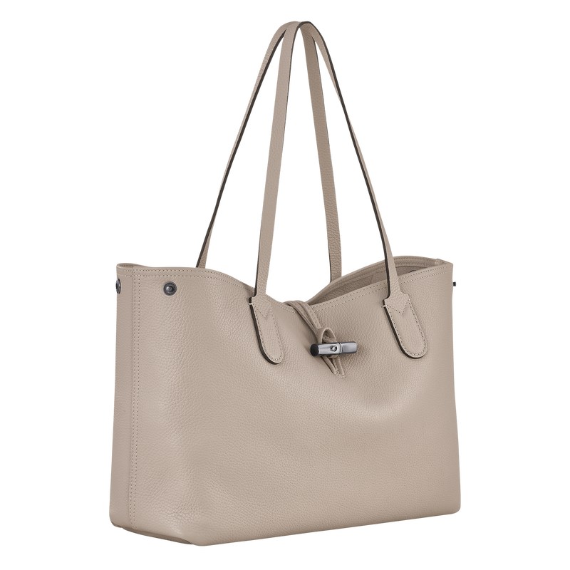 Longchamp Le Roseau Essential L Tote Bag Clay | BG5348296