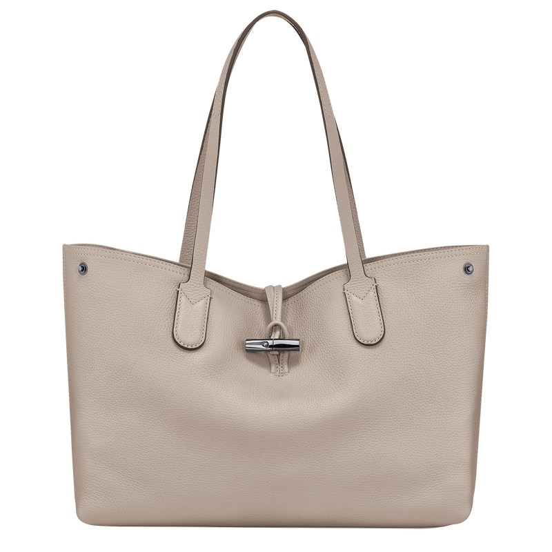 Longchamp Le Roseau Essential L Tote Bag Clay | BG5348296