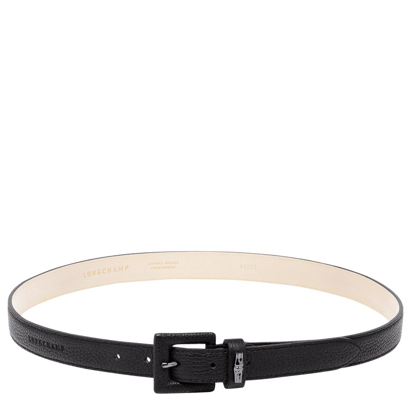 Longchamp Le Roseau Essential Ladies\' Belt Negras | JG8172394