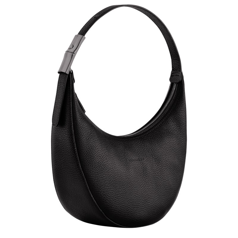 Longchamp Le Roseau Essential M Hobo Bag Negras | JH8173504