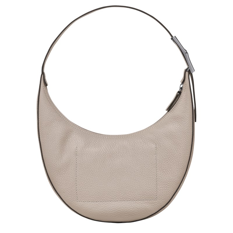 Longchamp Le Roseau Essential M Hobo Bag Clay | VO9423756