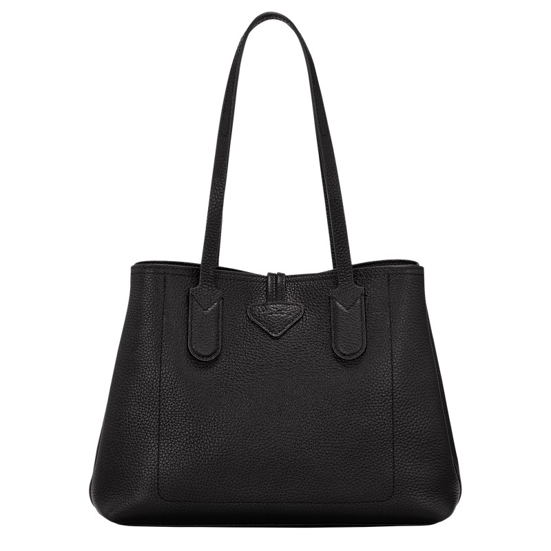 Longchamp Le Roseau Essential M Tote Bag Negras | EY8247539