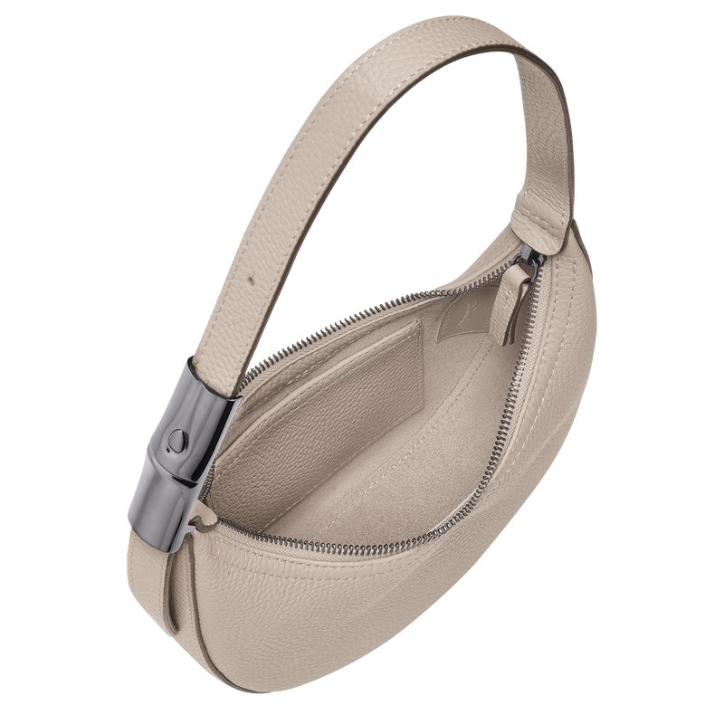 Longchamp Le Roseau Essential S Hobo Bag Clay | DQ1849623