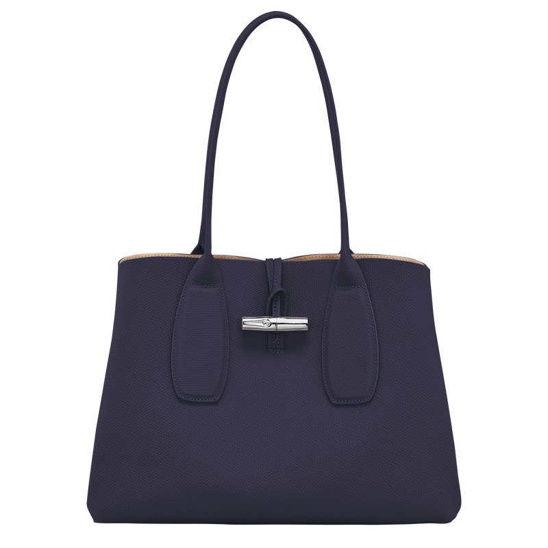 Longchamp Le Roseau L Tote Bag Bilberry | BP6598140