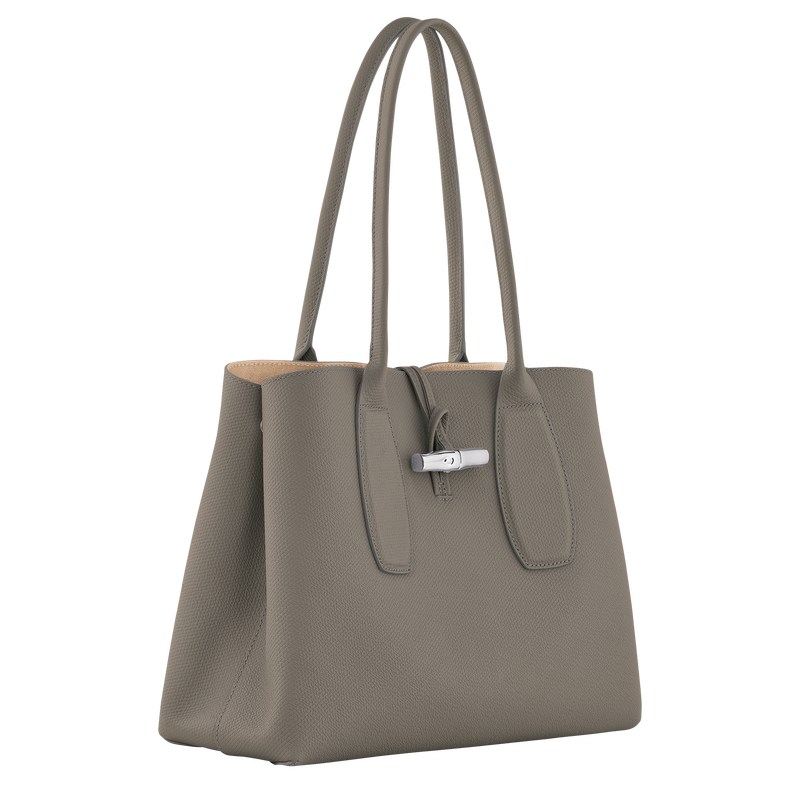 Longchamp Le Roseau L Tote Bag Turtledove | ZR4190768