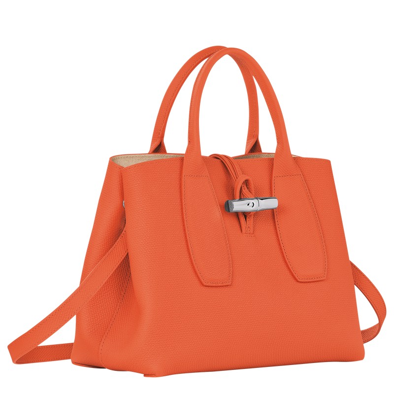 Longchamp Le Roseau M Handbag Naranjas | HA2965187