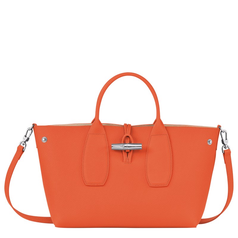 Longchamp Le Roseau M Handbag Naranjas | HA2965187