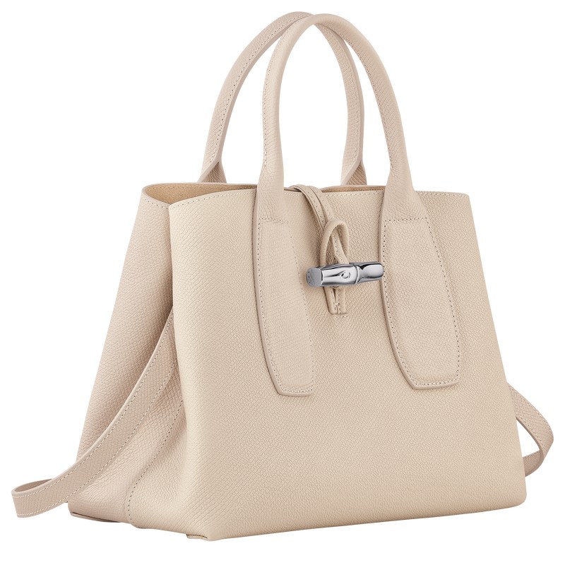 Longchamp Le Roseau M Handbag Paper | JW0468197