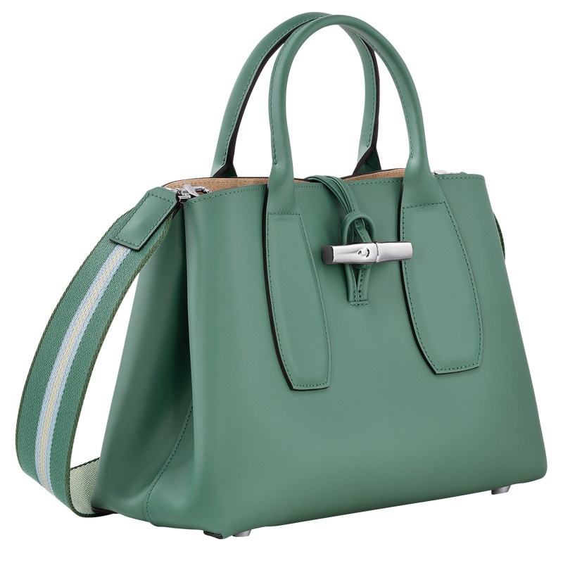 Longchamp Le Roseau M Handbag Sage | TI7608429