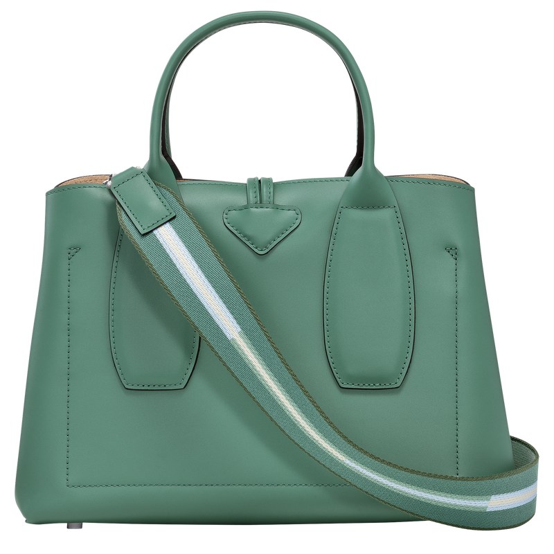 Longchamp Le Roseau M Handbag Sage | TI7608429