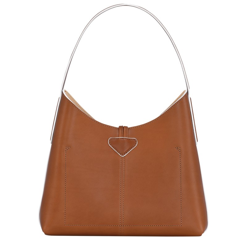 Longchamp Le Roseau M Hobo Bag Cognac | MG5790123