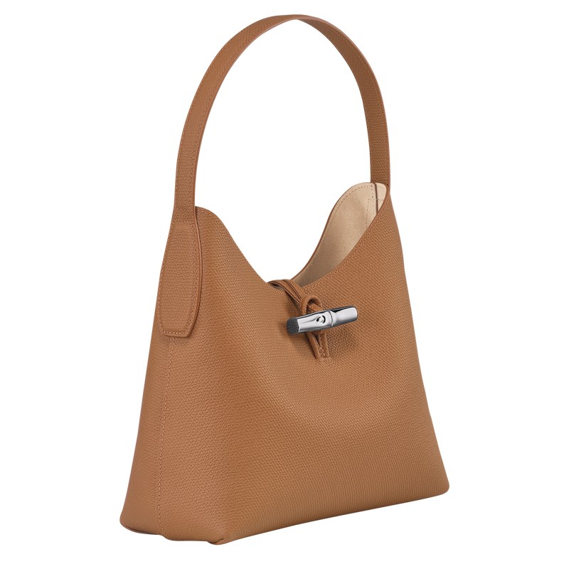 Longchamp Le Roseau M Hobo Bag Natural | DN4370581