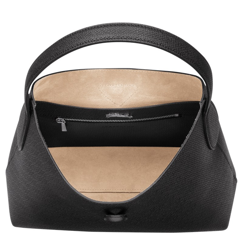 Longchamp Le Roseau M Hobo Bag Negras | DQ7351408