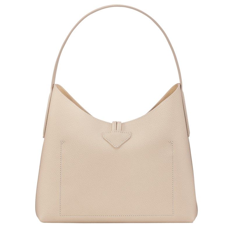 Longchamp Le Roseau M Hobo Bag Paper | NG8671259