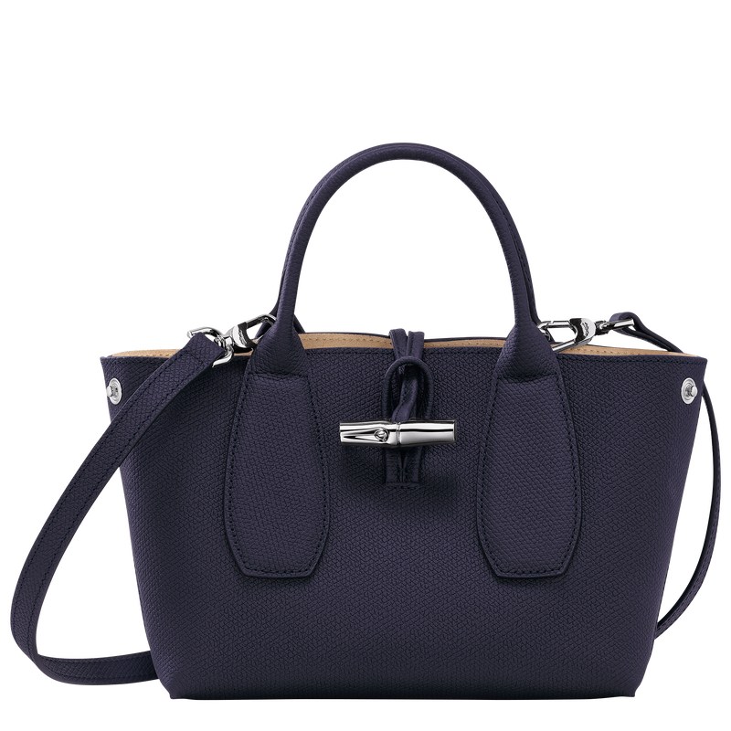 Longchamp Le Roseau S Handbag Bilberry | YE0683927