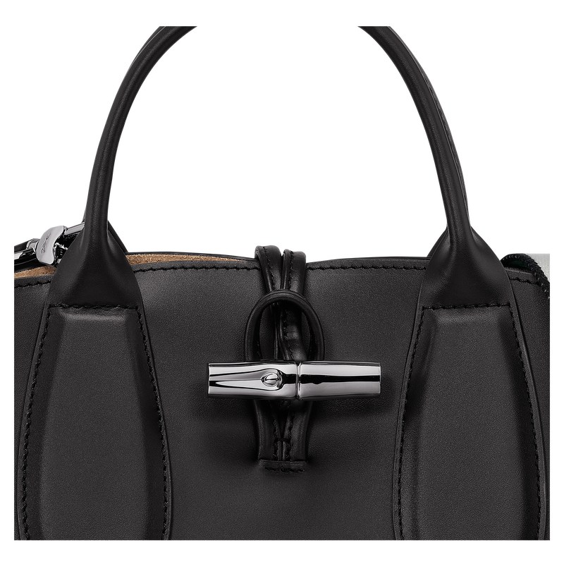 Longchamp Le Roseau S Handbag Negras | IX6802317