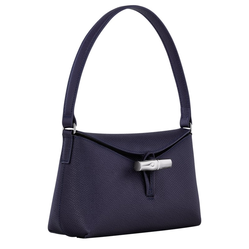 Longchamp Le Roseau S Hobo Bag Bilberry | SW8034925