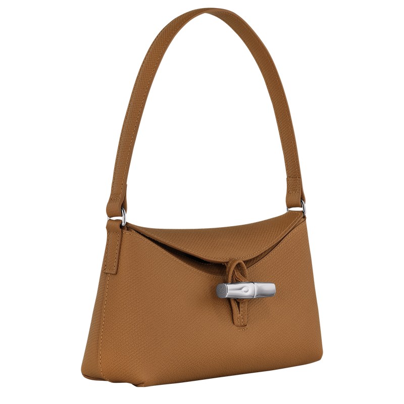 Longchamp Le Roseau S Hobo Bag Natural | KW1586370