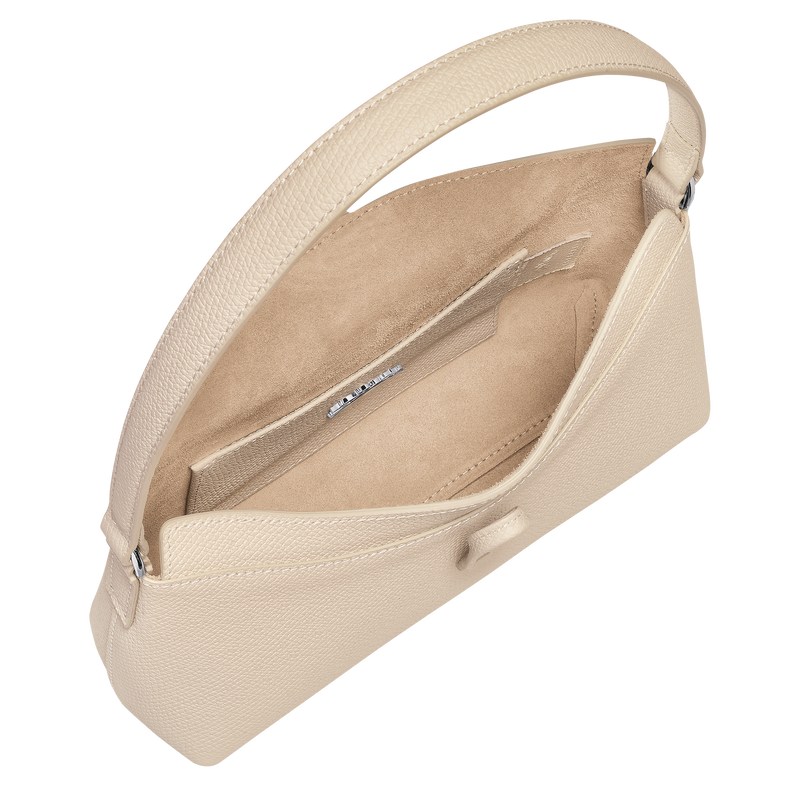 Longchamp Le Roseau S Hobo Bag Paper | RW8146035