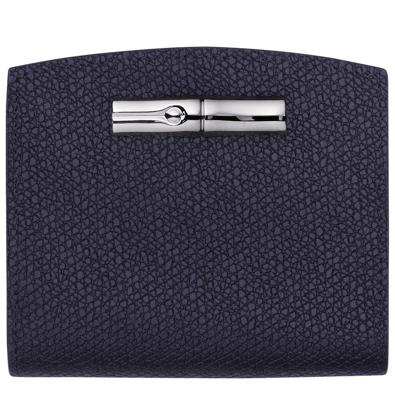 Longchamp Le Roseau Wallet Bilberry | BF7356892