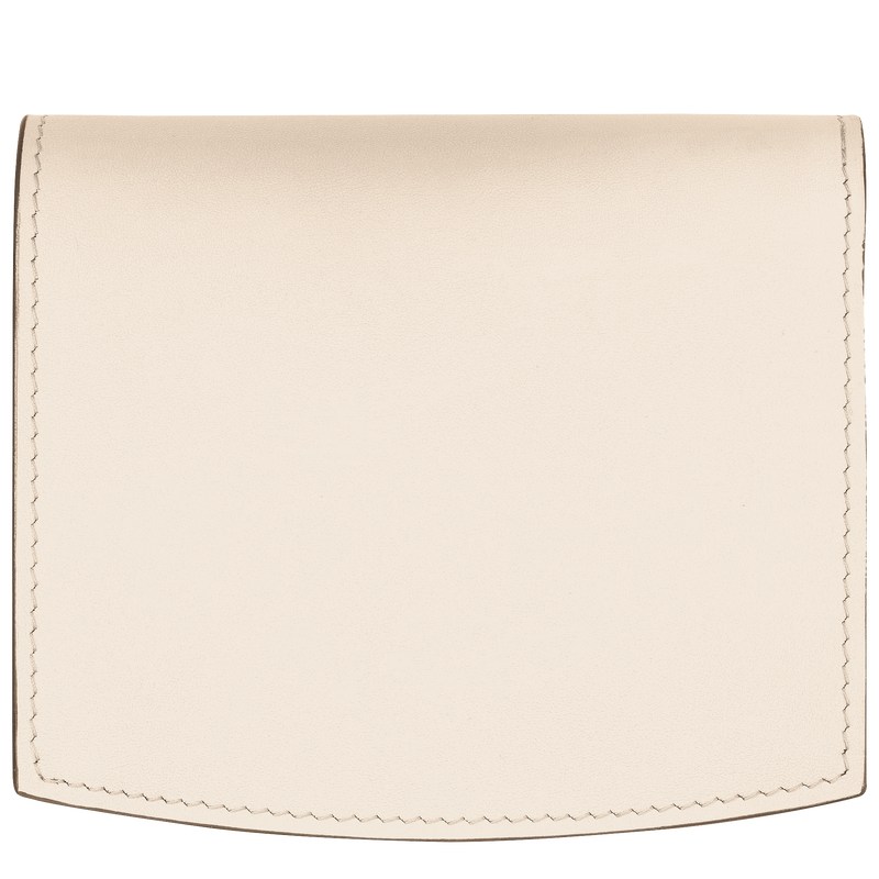 Longchamp Le Roseau Wallet Ecru | BZ7281059