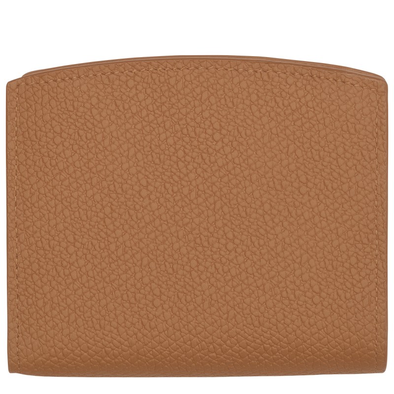 Longchamp Le Roseau Wallet Natural | LU3201548