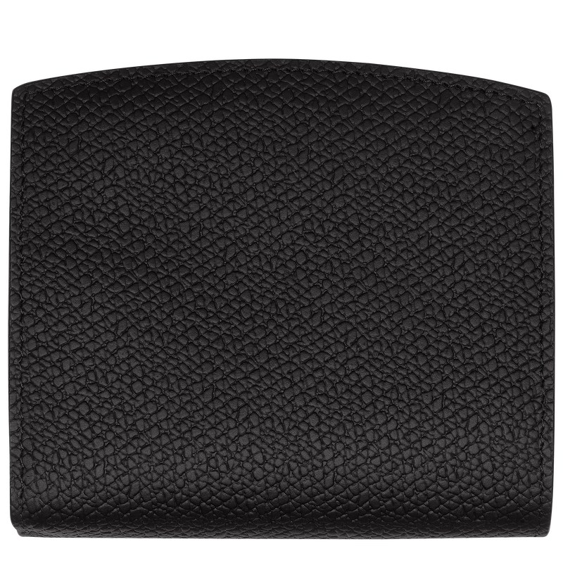 Longchamp Le Roseau Wallet Negras | EC2537190