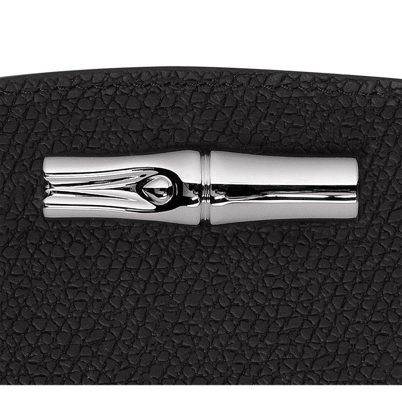 Longchamp Le Roseau Wallet Negras | EC2537190