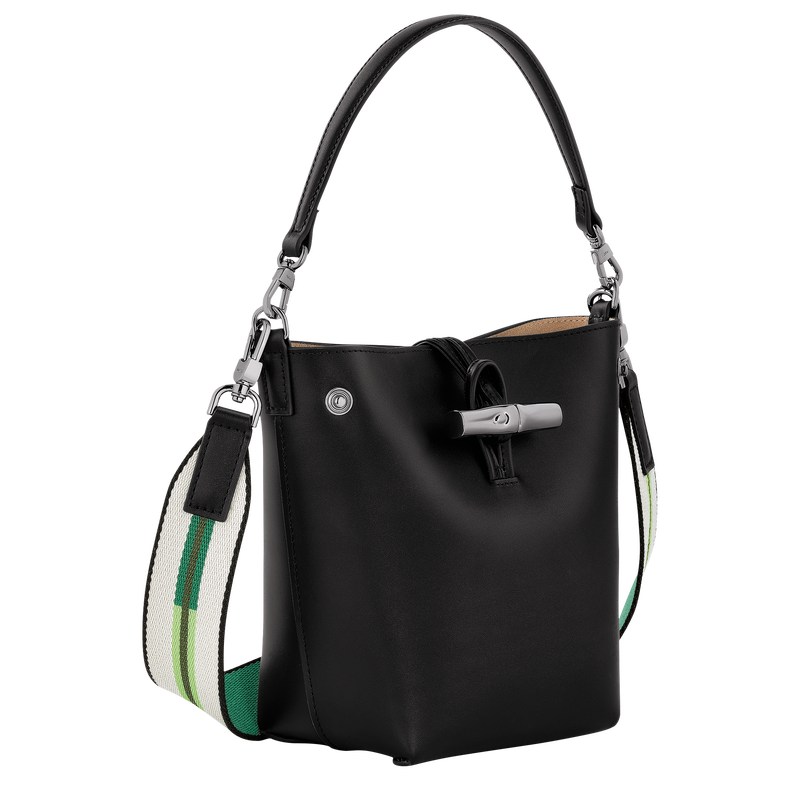 Longchamp Le Roseau Xs Bucket Bag Negras | DY8670143