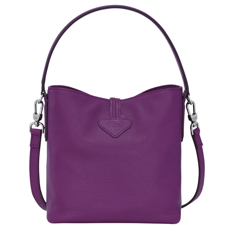 Longchamp Le Roseau Xs Bucket Bag Violet | CZ3190825