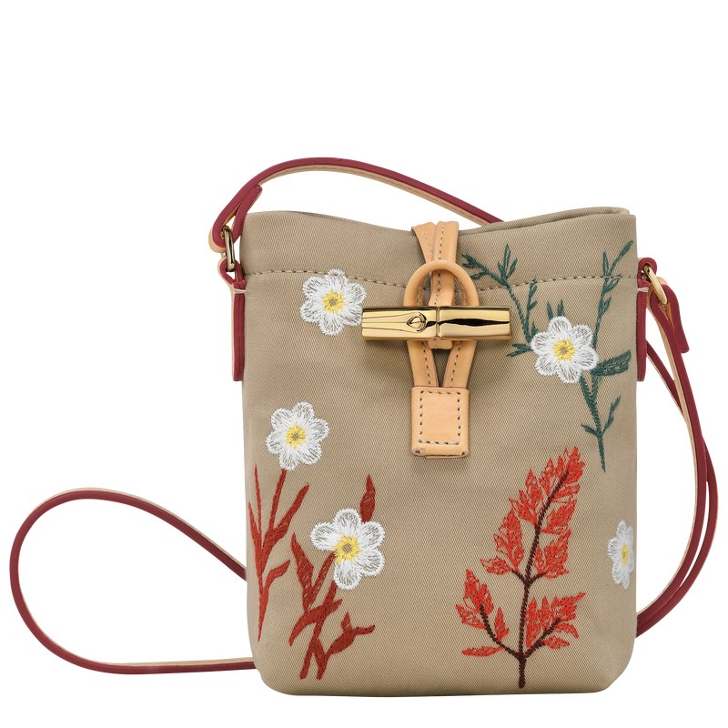 Longchamp Le Roseau Xs Crossbody Bag Oat | RJ6519803