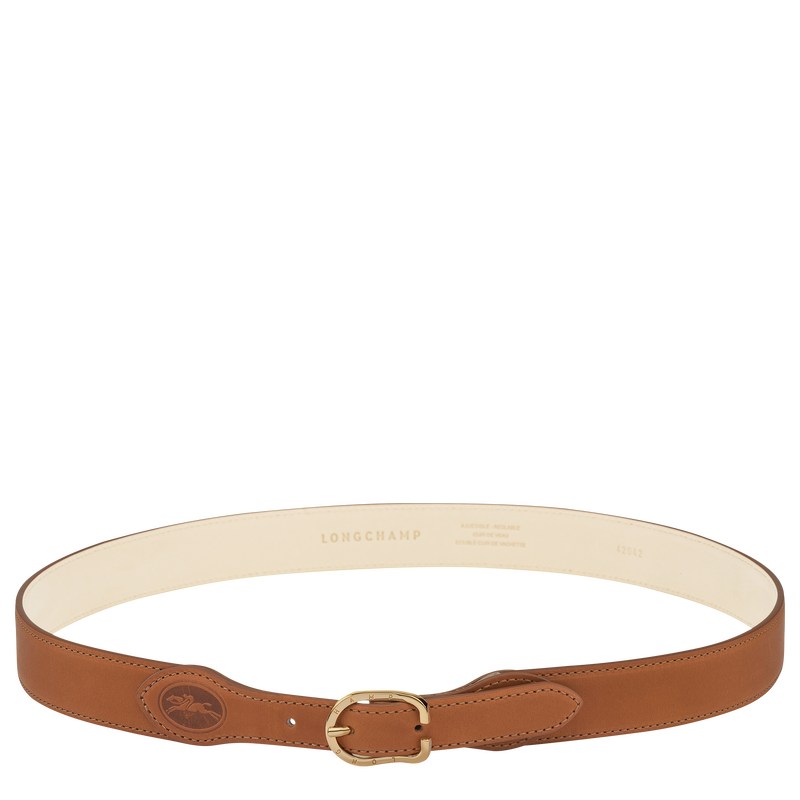 Longchamp Longchamp 1980 Ladies\' Belt Cognac | FX1907258