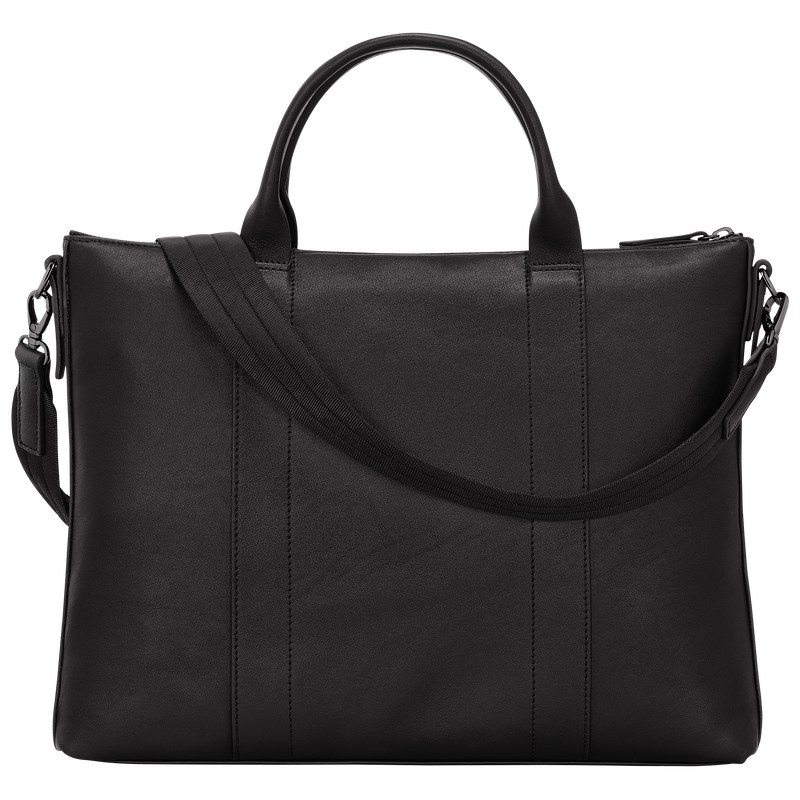 Longchamp Longchamp 3d Briefcase Negras | VN6192704