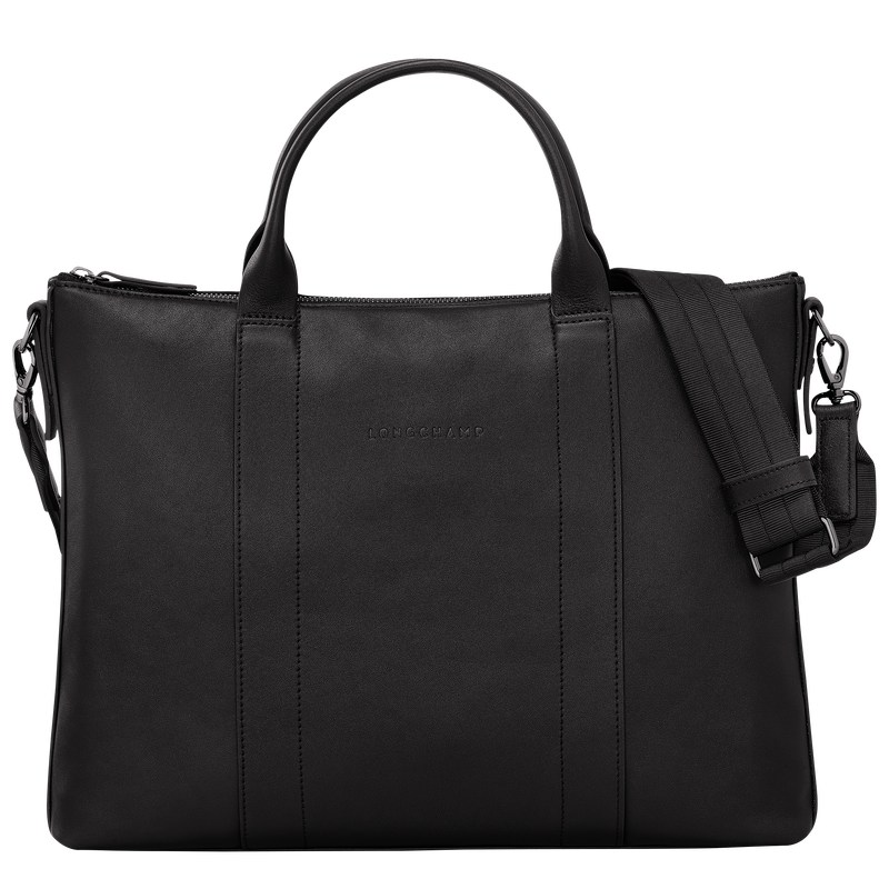 Longchamp Longchamp 3d Briefcase Negras | VN6192704