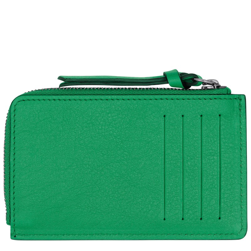 Longchamp Longchamp 3d Card Holder Verde | HD8046215