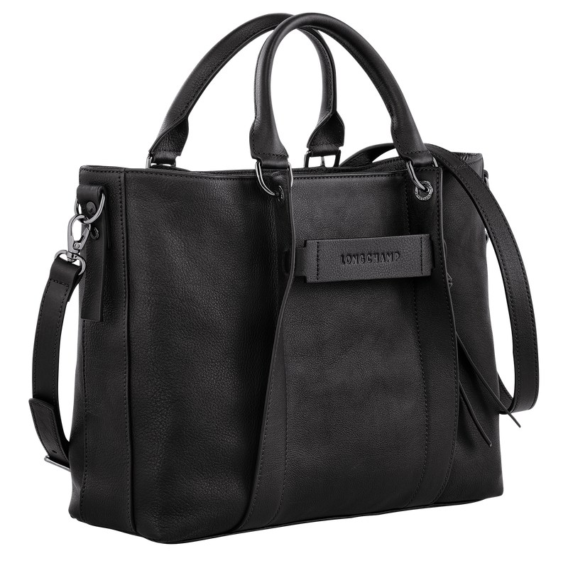 Longchamp Longchamp 3d L Handbag Negras | NP5708316