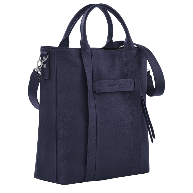 Longchamp Longchamp 3d L Tote Bag Bilberry | TF8165270