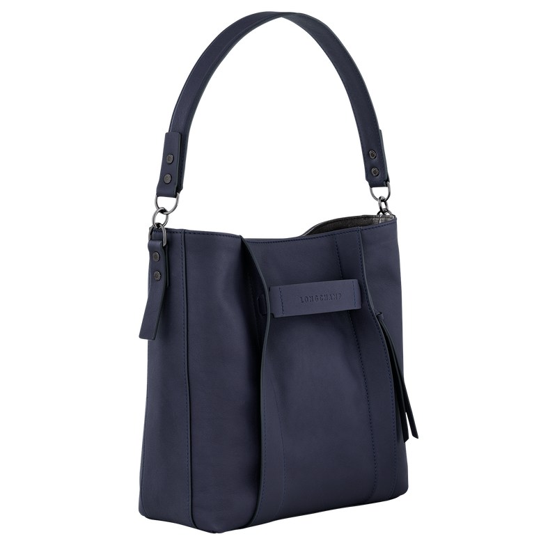 Longchamp Longchamp 3d M Hobo Bag Bilberry | NF9481650