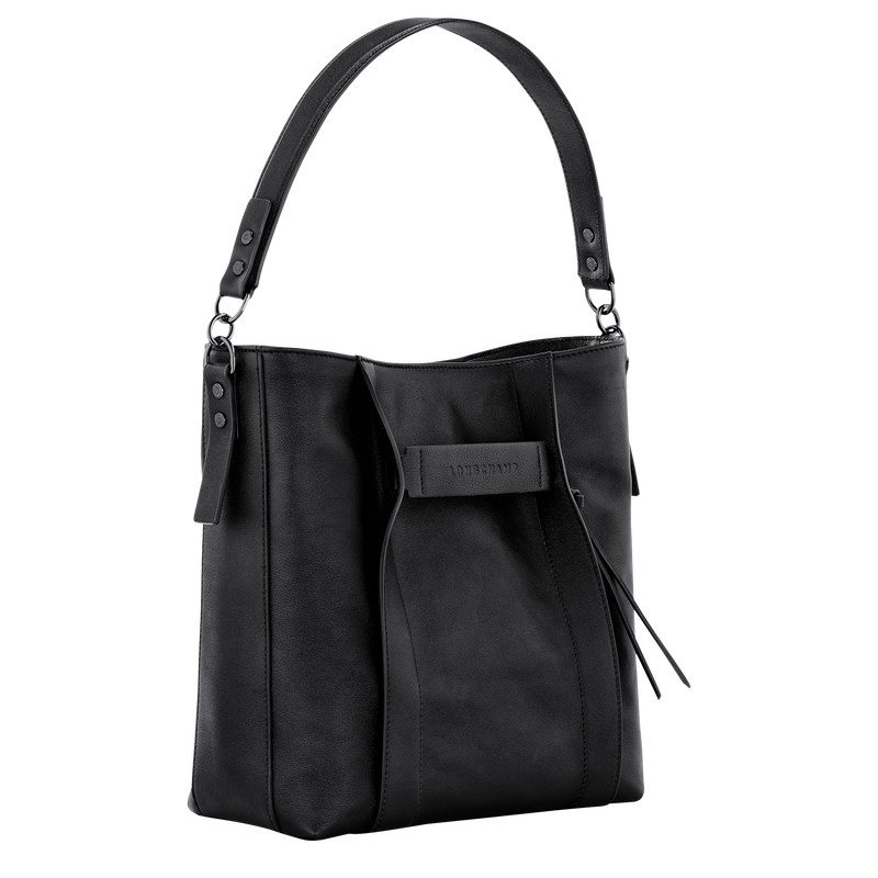 Longchamp Longchamp 3d M Hobo Bag Negras | QU5816794