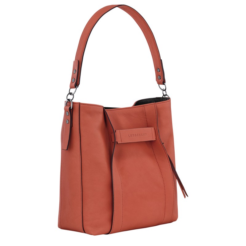 Longchamp Longchamp 3d M Hobo Bag Sienna | NW8490237