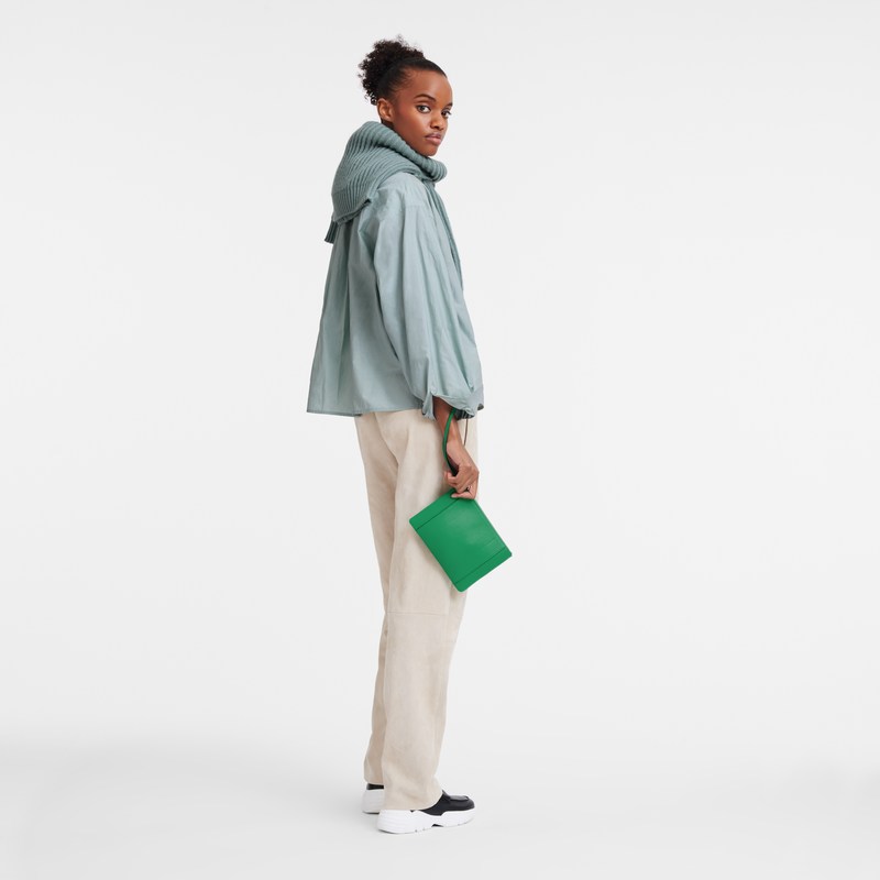 Longchamp Longchamp 3d Pouch Verde | LA8601753